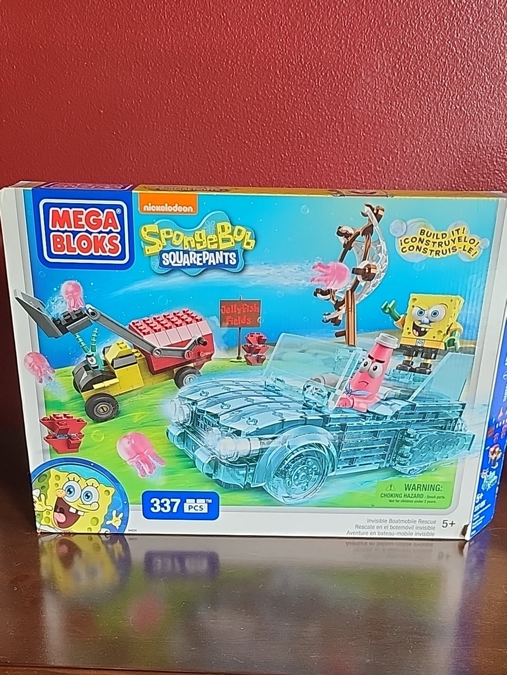 SpongeBob SquarePants Invisible Boatmobile Rescue Playset **Missing Pieces**